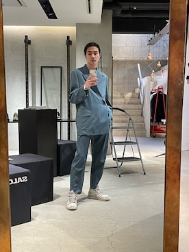 ware-mo-kou 井上慎斗さん(メンズ・184cm)の春コーディネート