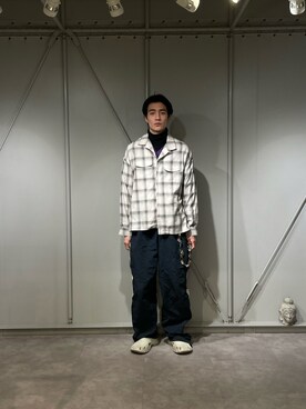 ware-mo-kou 井上慎斗さん（メンズ・184cm）の冬コーディネート