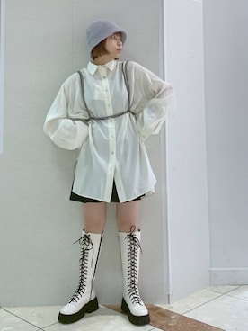 ゆいさん（レディース・154cm）の秋コーディネート