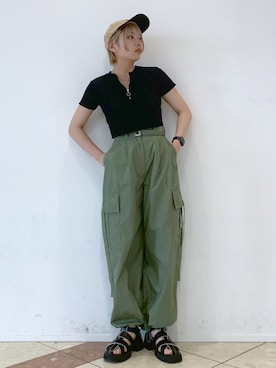 ゆいさん（レディース・154cm）の春コーディネート