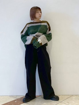 ゆいさん(レディース・154cm)の秋コーディネート