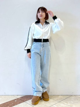 「PAGEBOY（ページボーイ）のアイテム（その他アウター）」を使った、ゆいさん（レディース・154cm）の冬コーディネート