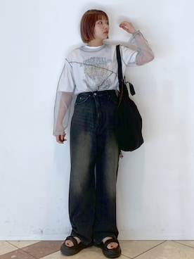 ゆいさん（レディース・154cm）の夏コーディネート