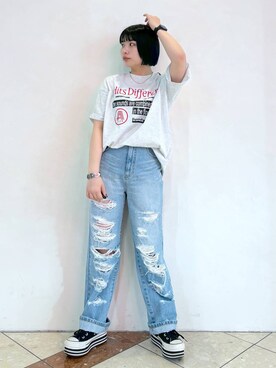 ゆいさん(レディース・154cm)の春コーディネート