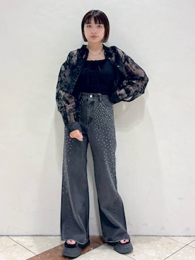 ゆいさん（レディース・154cm）の夏コーディネート