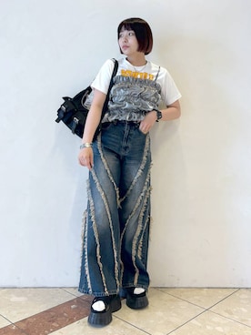 ゆいさん（レディース・154cm）の夏コーディネート