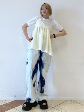 ゆいさん（レディース・154cm）の夏コーディネート