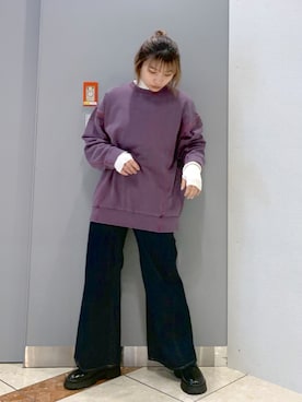 「PBLIM（ページボーイリム）のアイテム（その他シューズ）」を使った、ゆいさん（レディース・154cm）の秋コーディネート