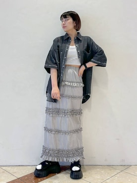 ゆいさん（レディース・154cm）の夏コーディネート