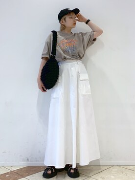 ゆいさん（レディース・154cm）の夏コーディネート