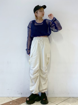 ゆいさん(レディース・154cm)の夏コーディネート