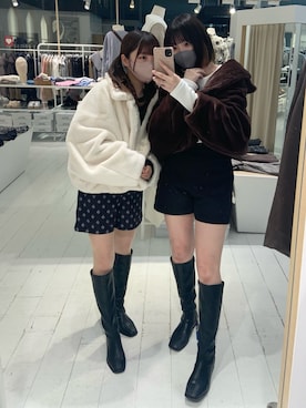 「参戦服」｜「アイテム（その他アウター）」を使った、ｏｔａｂｅさん（レディース・160cm）の秋コーディネート