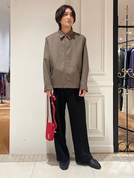 「DRESSTERIOR（ドレステリア）のアイテム」を使った、がくさん（メンズ・172cm）の冬コーディネート