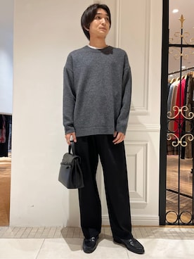 「tov（トーヴ）のアイテム」を使った、がくさん（メンズ・172cm）の秋コーディネート