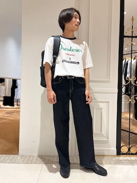 「RED CARD TOKYO（レッドカード）のアイテム」を使った、がくさん（メンズ・172cm）の夏コーディネート