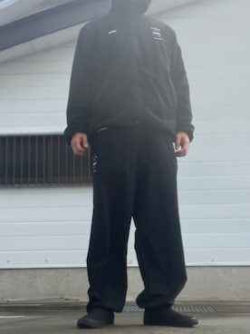 「STARTER（スターター）のアイテム」を使った、マークスさん（メンズ・180cm）の春コーディネート