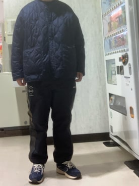 「MoonStar（ムーンスター）のアイテム」を使った、マークスさん（メンズ・180cm）の冬コーディネート