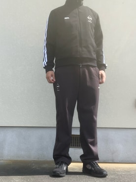 「MoonStar（ムーンスター）のアイテム」を使った、マークスさん（メンズ・180cm）の秋コーディネート