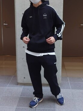 「United Athle（ユナイテッドアスレ）のアイテム」を使った、マークスさん（メンズ・180cm）の秋コーディネート