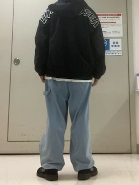 「United Athle（ユナイテッドアスレ）のアイテム」を使った、マークスさん（メンズ・180cm）の秋コーディネート