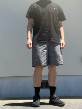 「MoonStar（ムーンスター）のアイテム」を使った、マークスさん（メンズ・180cm）の春コーディネート