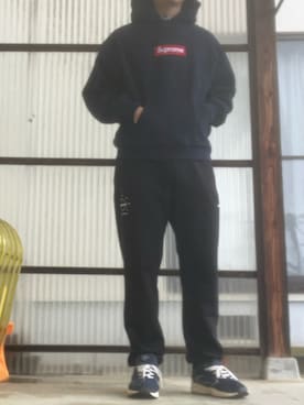 「MoonStar（ムーンスター）のアイテム」を使った、マークスさん（メンズ・180cm）の冬コーディネート