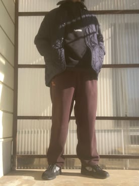 「MoonStar（ムーンスター）のアイテム」を使った、マークスさん（メンズ・180cm）の冬コーディネート