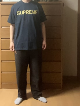 「no brand（ノーブランド）のアイテム（ソックス/靴下、グレー系）」を使った、マークスさん（メンズ・180cm）の春コーディネート