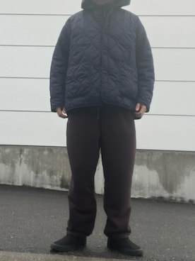 「STARTER（スターター）のアイテム」を使った、マークスさん（メンズ・180cm）の春コーディネート