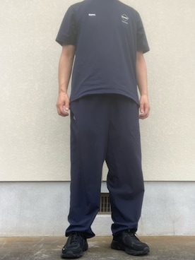 「MoonStar（ムーンスター）のアイテム」を使った、マークスさん（メンズ・180cm）の夏コーディネート