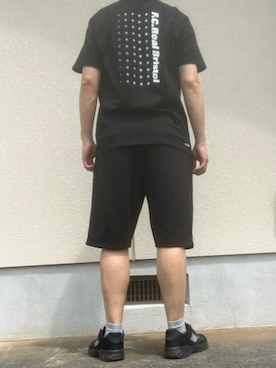 「黒コーデ」｜マークスさん（メンズ・180cm）の夏コーディネート