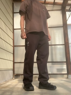 「アイテム（サンダル）」を使った、マークスさん（メンズ・180cm）の夏コーディネート