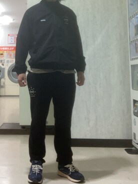 「United Athle（ユナイテッドアスレ）のアイテム」を使った、マークスさん（メンズ・180cm）の秋コーディネート