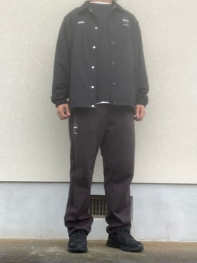 「United Athle（ユナイテッドアスレ）のアイテム」を使った、マークスさん（メンズ・180cm）の秋コーディネート