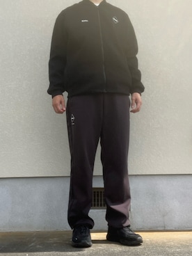 「MoonStar（ムーンスター）のアイテム」を使った、マークスさん（メンズ・180cm）の秋コーディネート