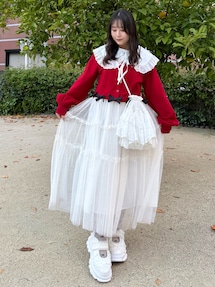 frill strap sneakers｜メリージェニー（merry jenny）公式通販