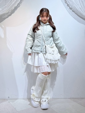 「merry jenny（メリージェニー）のアイテム（ワンピース）」を使った、ponさん（レディース・153cm）の秋コーディネート