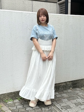 ponさん（レディース・153cm）の夏コーディネート