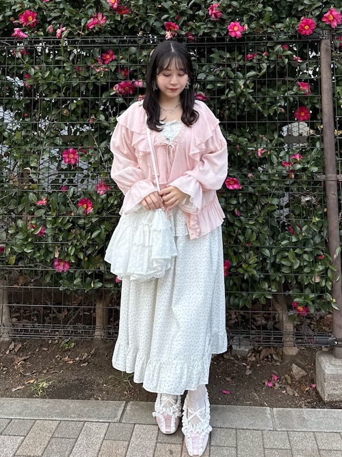 セール】petit flower ribbonワンピース（ワンピース）｜merry jenny