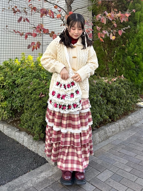 セール】クロシェティアードポシェット（ショルダーバッグ）｜merry