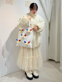 チュールドロストロングワンピース｜メリージェニー（merry jenny