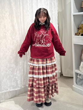 「アイテム（スウェット）」を使った、ponさん（レディース・153cm）の夏コーディネート