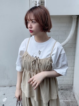 ponさん（レディース・153cm）の春コーディネート