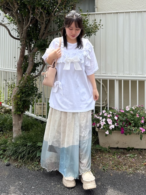ribbon ribbonコンパクトバッグ