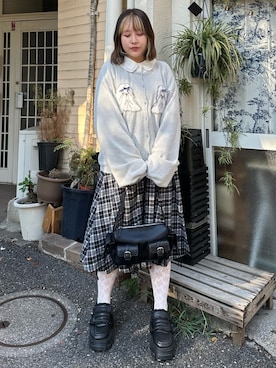 ponさん（レディース・153cm）の夏コーディネート