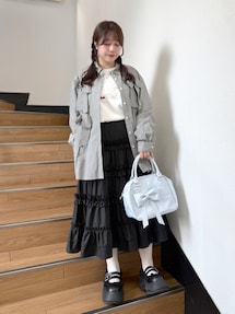 frill mary jane metal sneakers｜メリージェニー（merry jenny）公式