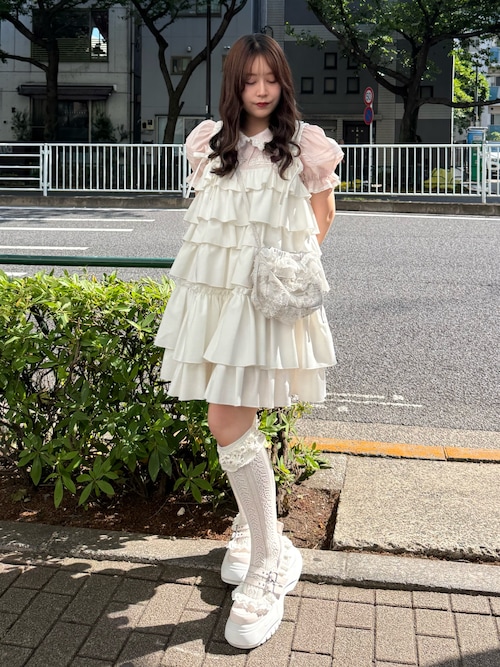 merry jenny（メリージェニー） ワンピース 夏 ホイップクリームミニ