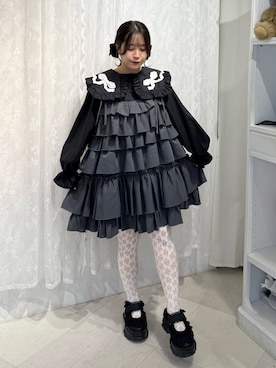 「アイテム（ワンピース/ドレス）」を使った、ponさん（レディース・153cm・20代）の秋コーディネート