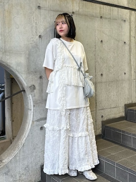 「アイテム（その他シューズ）」を使った、ponさん（レディース・153cm）の夏コーディネート