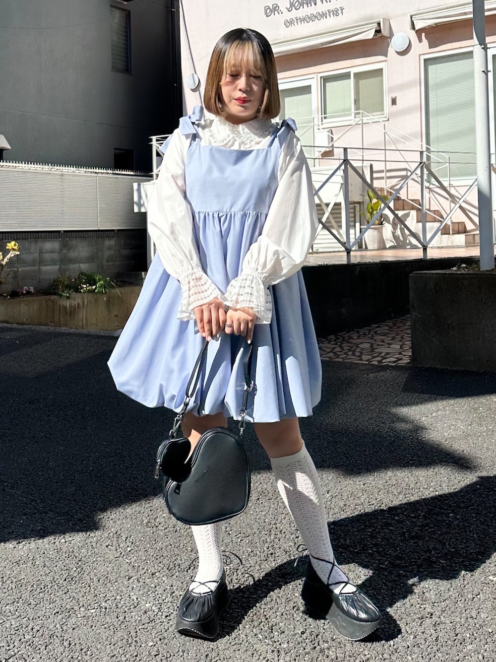 luontolepo さま専用　　CAMPER ライトニナ メリージェーン カンペール CAMPER RIGHT NINA / フラットシューズ （スカイ
